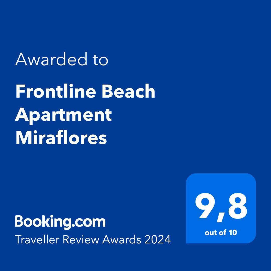 Frontline Beach Apartment Miraflores Sitio de Calahonda Exterior photo
